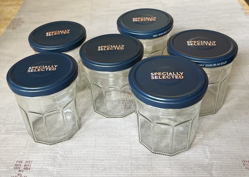 Empty clear glass - 6x,
