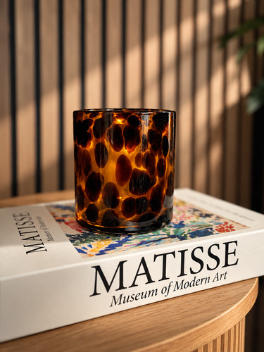 400ml leopard print - leopard, glass