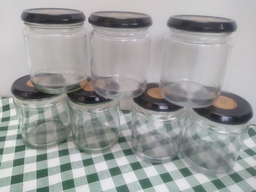 Empty glass jars - 370, ml