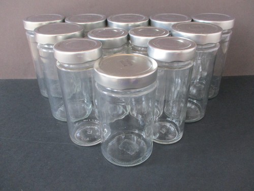 X12 used empty glass jars - used,