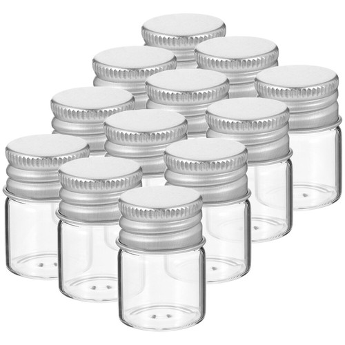 12pcs glass favor jars - 12pcs,