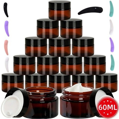 10x 60ml empty round - 60ml,