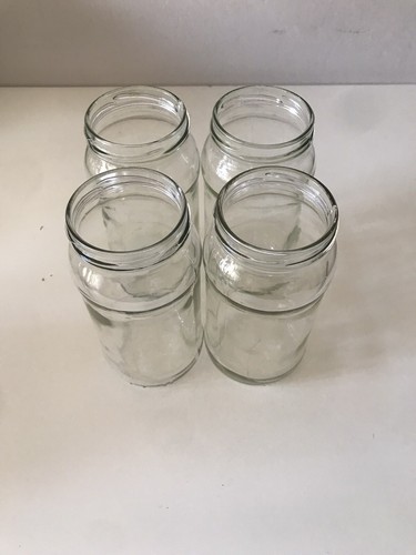 Empty clear glass - 4, x