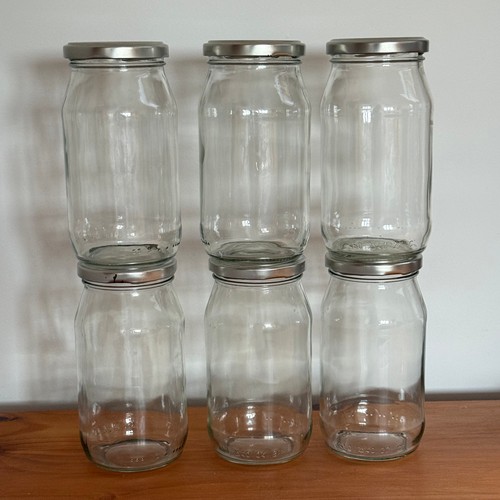 500 empty glass - glass, screw