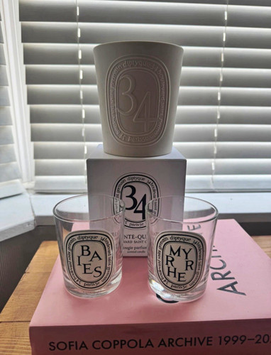 Diptyque candle empty glass - diptyque,