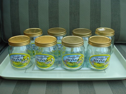Empty 454g honey jars - 8,