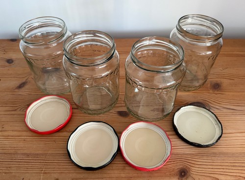 700 empty glass jars - 700,