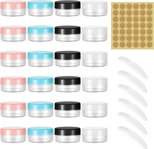 24pcs 5ml empty sample pots - 5ml,