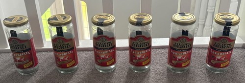 Empty pasta jars clear - pasta, glass