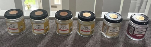Empty sauce jars - 6,