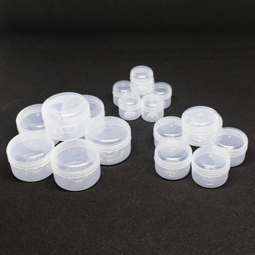 Nsb herbals clear empty jars - clear,