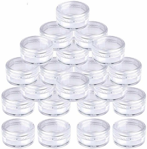Small empty clear - empty, plastic