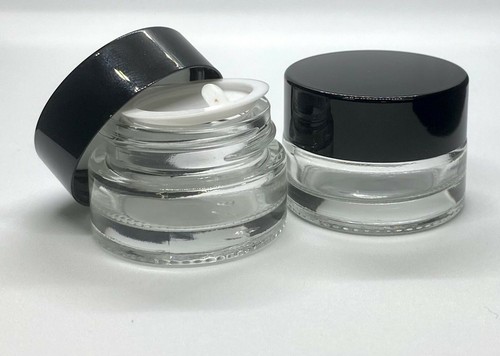 Clear glass jar - clear,