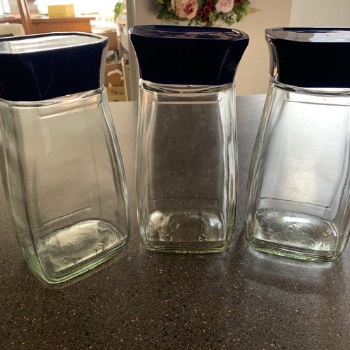 Empty glass coffee jars - 3,