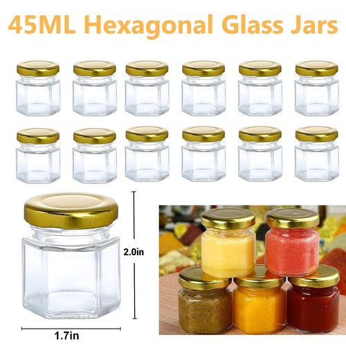 45ml glass jars small - jars,
