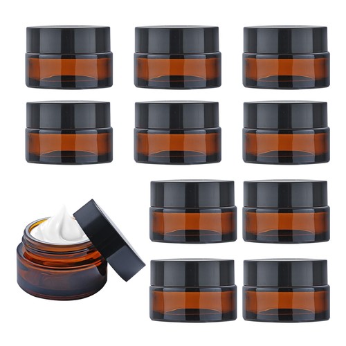 10pcs 20ml amber glass - 10pcs,
