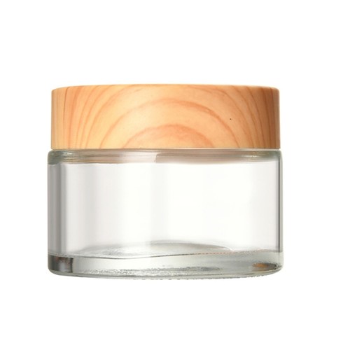 1pc empty glass sample - sample, jars