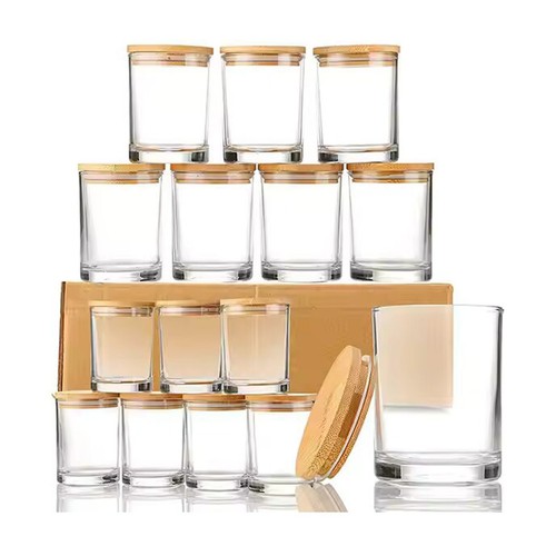 Pack 7oz clear candle jars - pack,