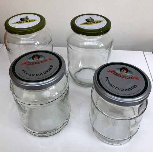 Large empty glass jars - empty,