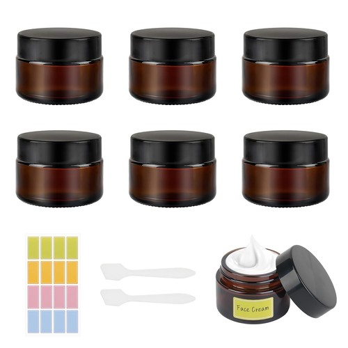 30ml amber glass jars empty - jars,,